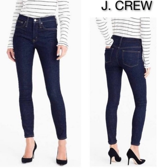 J.CREW 9" High Rise Toothpick Jeans size 29 - Picture 1 of 6